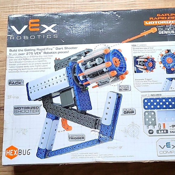 Vex Robotics Gatling rapid fire motorized dart shooter - Picture 5 of 6